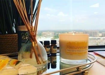 Aroma therapy candles and incense